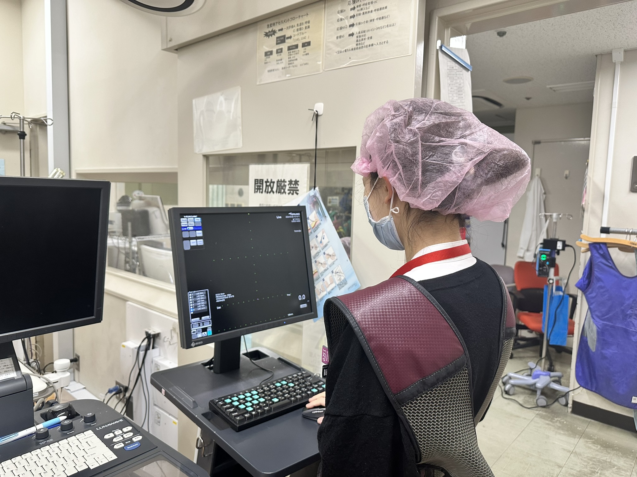 血管撮影室業務