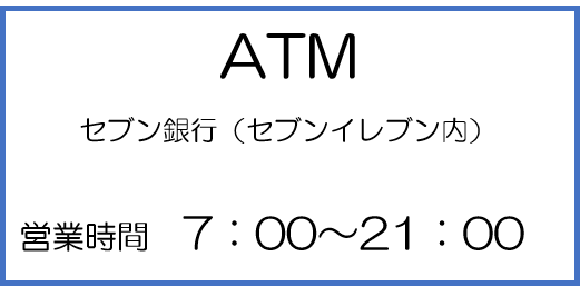ATM利用時間