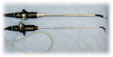 手術で使う腹腔鏡（カメラ）